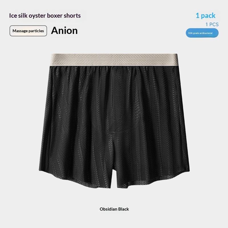 Nylon And Ice Silk Men's Boxer Briefs