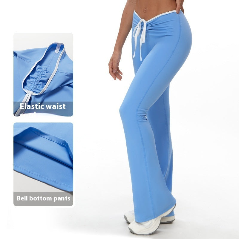 Summer Cross-border Elastic Waistband Yoga Pants