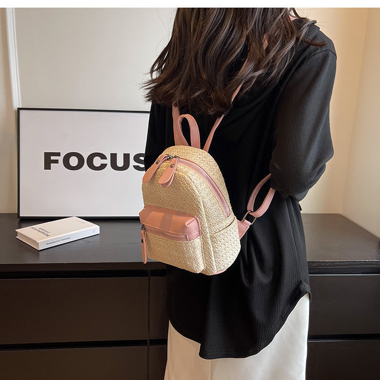 Summer Small Backpack Mini Versatile Small Schoolbag