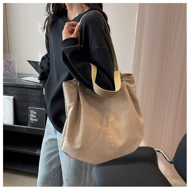 Fashion Shoulder Bag Simple Versatile Canvas Tote Bag