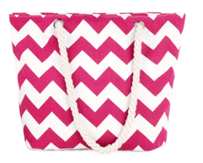 Versatile Navy Rope Sleek Canvas Shoulder Bag