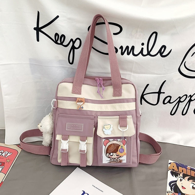 Women's Large Capacity Canvas Messenger Bag