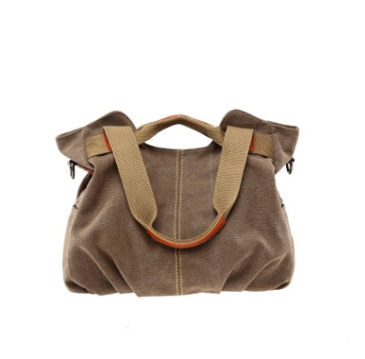 Retro trend casual canvas bag