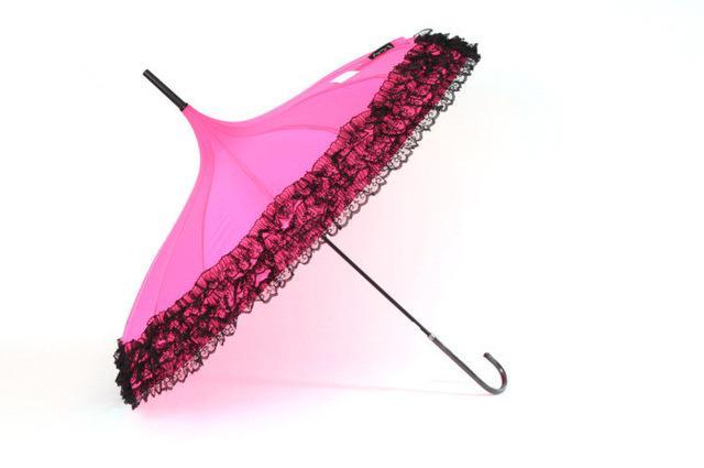 Princess Vintage Straight Handle Parasol