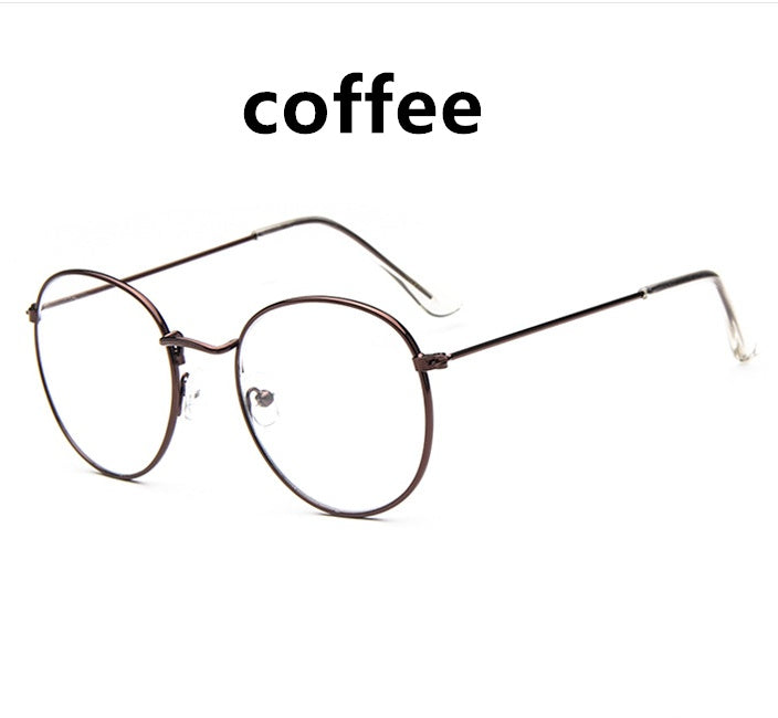 Vintage metal pattern glasses