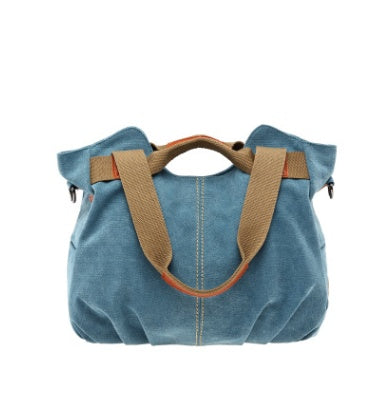 Retro trend casual canvas bag