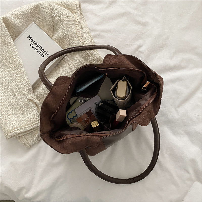 Fall Stylish Good Texture Tote Bag Women's Large Capacity