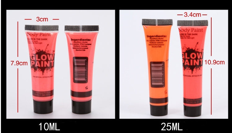 Environmentally friendly non-toxic body paint