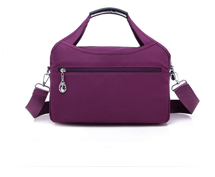 Casual all-match nylon canvas shoulder messenger bag