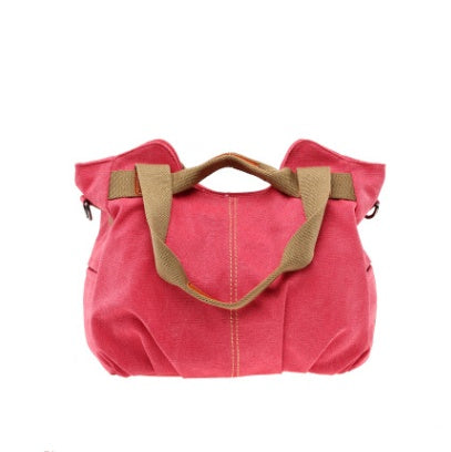 Retro trend casual canvas bag