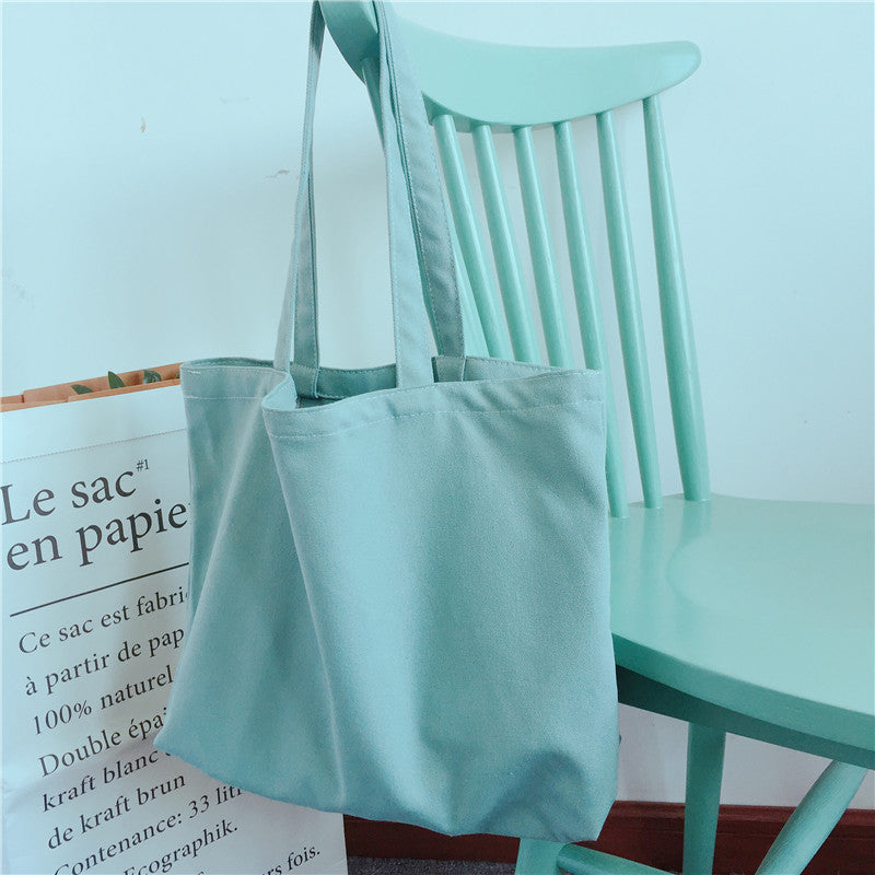 Pure Cotton Portable Canvas Shopping Bag