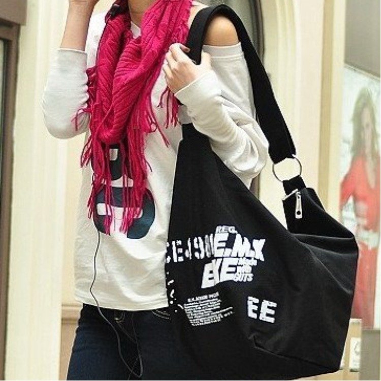 Fashion One-shoulder Messenger Canvas Bag