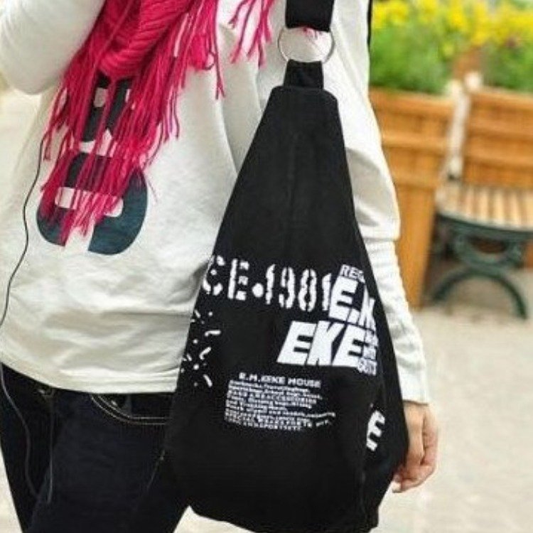 Fashion One-shoulder Messenger Canvas Bag