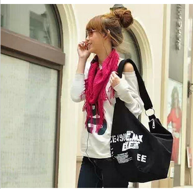 Fashion One-shoulder Messenger Canvas Bag