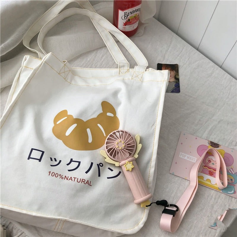 Canvas Bag Female Summer Personality Class Texture Cute Vintage Girl Messenger Bag