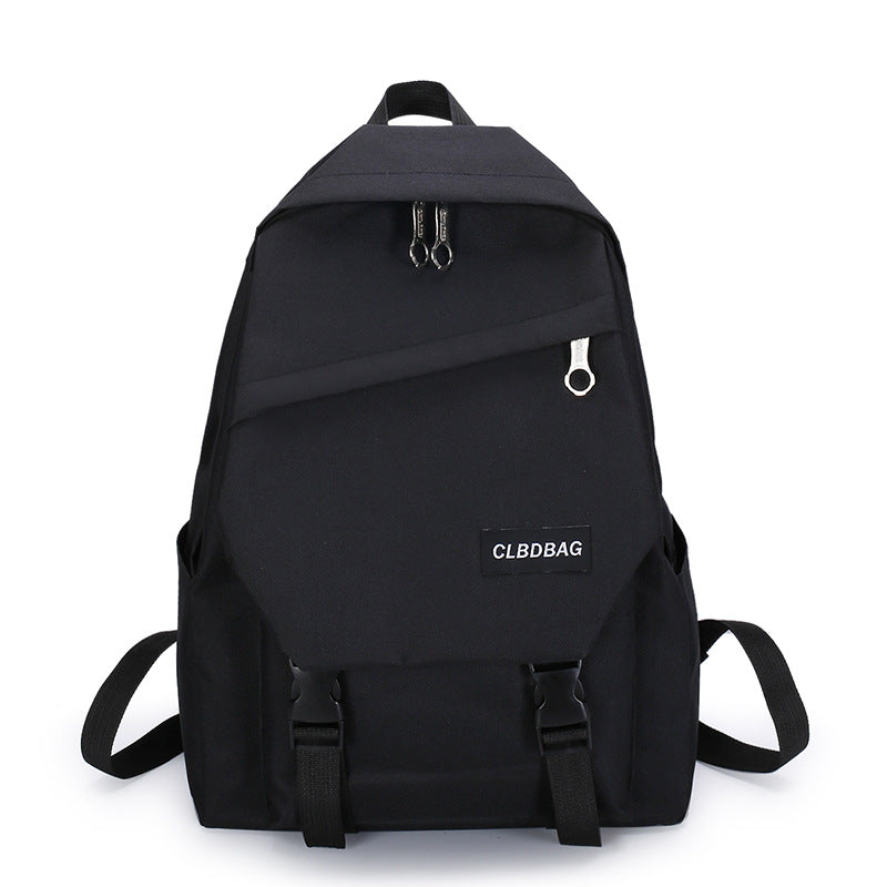 Student School Bag Canvas Travel Korean Backpack