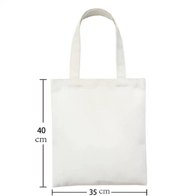 Simple Household Printed Canvas Shoulder Bag