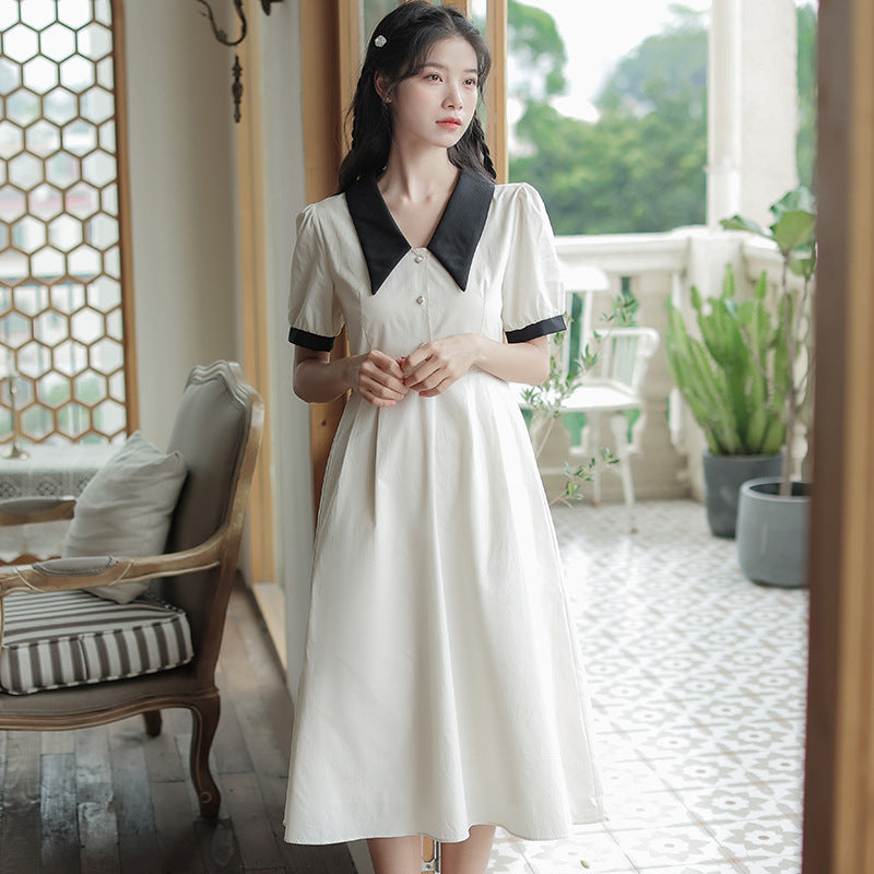 Women's Fashion Vintage French Dress