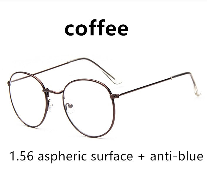 Vintage metal pattern glasses