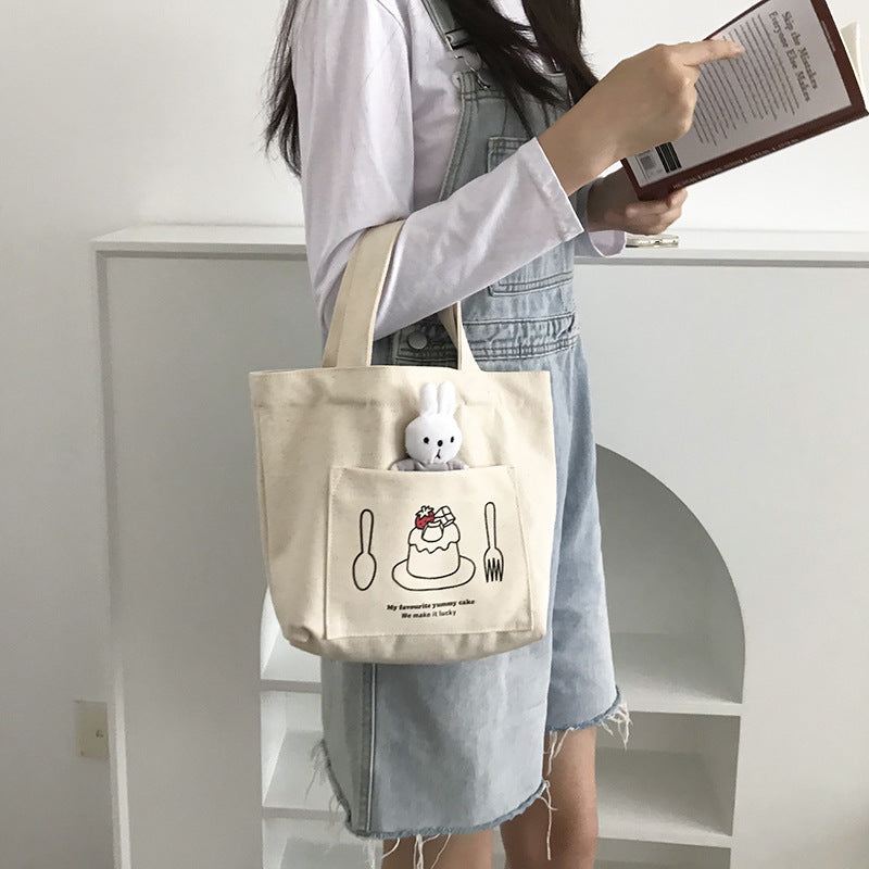 Japanese College All-match Canvas Bag