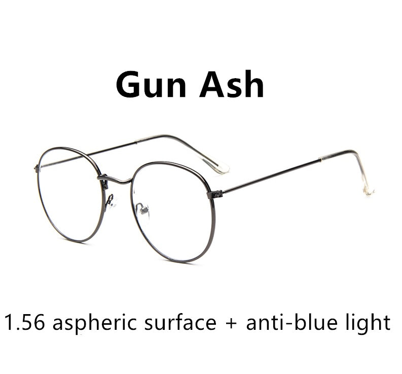 Vintage metal pattern glasses