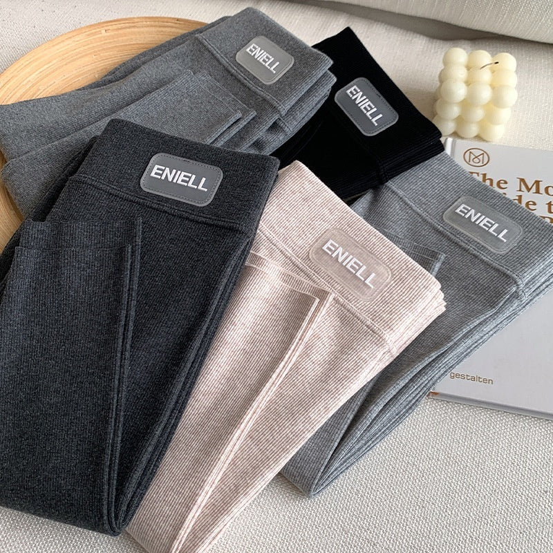 High Waist Leggings Women's Cotton High Elasticity