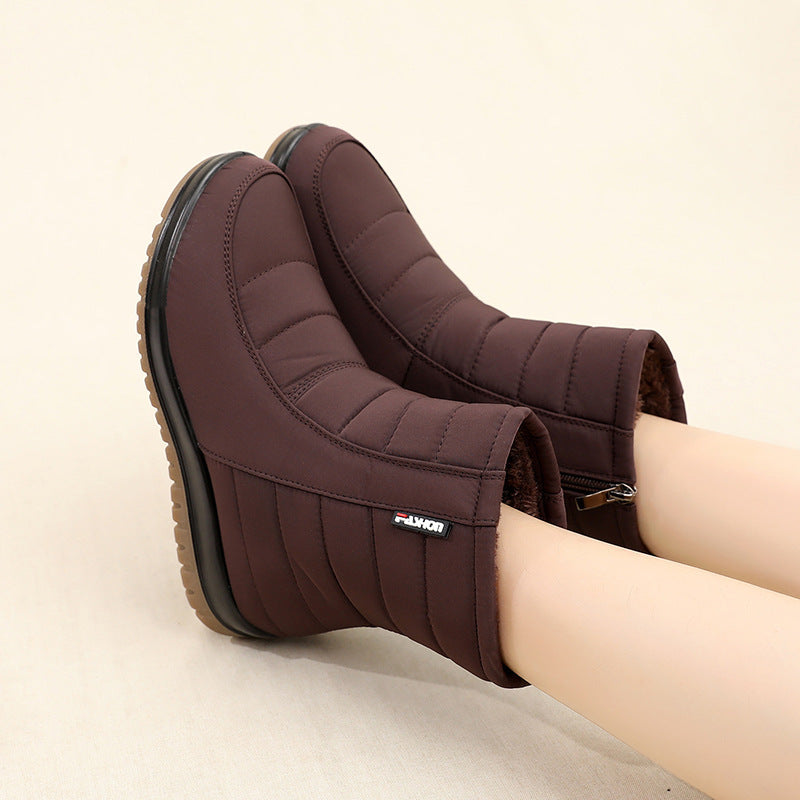 Warm Waterproof And Anti-slip Snow Boots