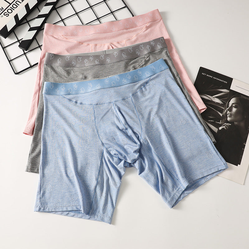 Men's Modal Extended Leisure Boxer Shorts
