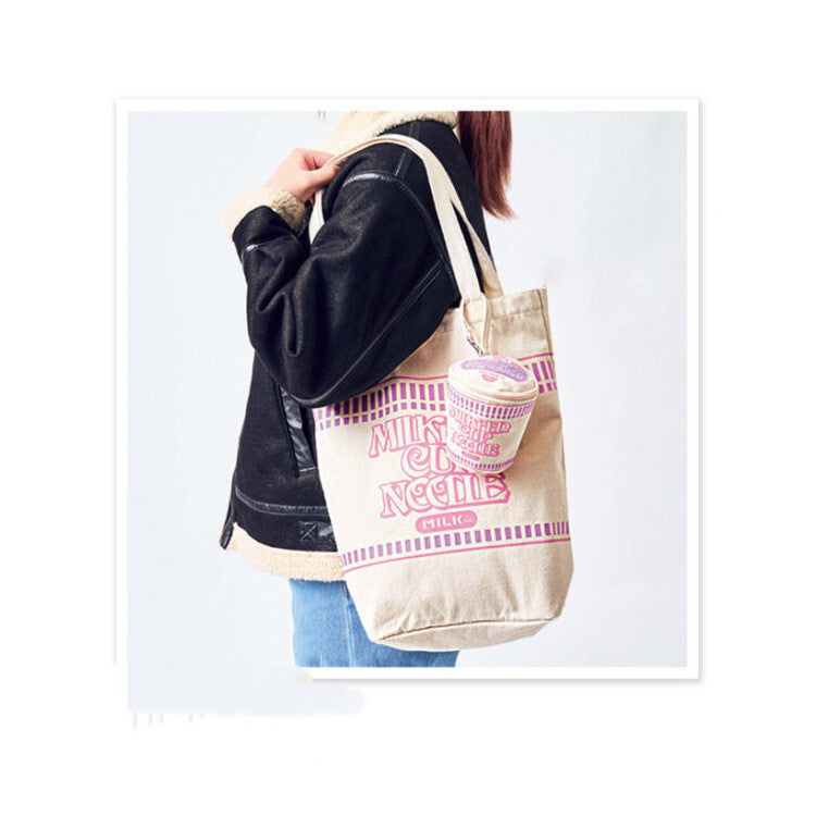 Japanese Magazine Appendix Anniversary Canvas Shoulder Bag