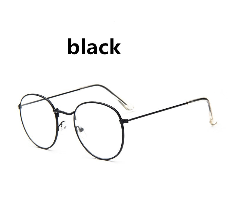 Vintage metal pattern glasses