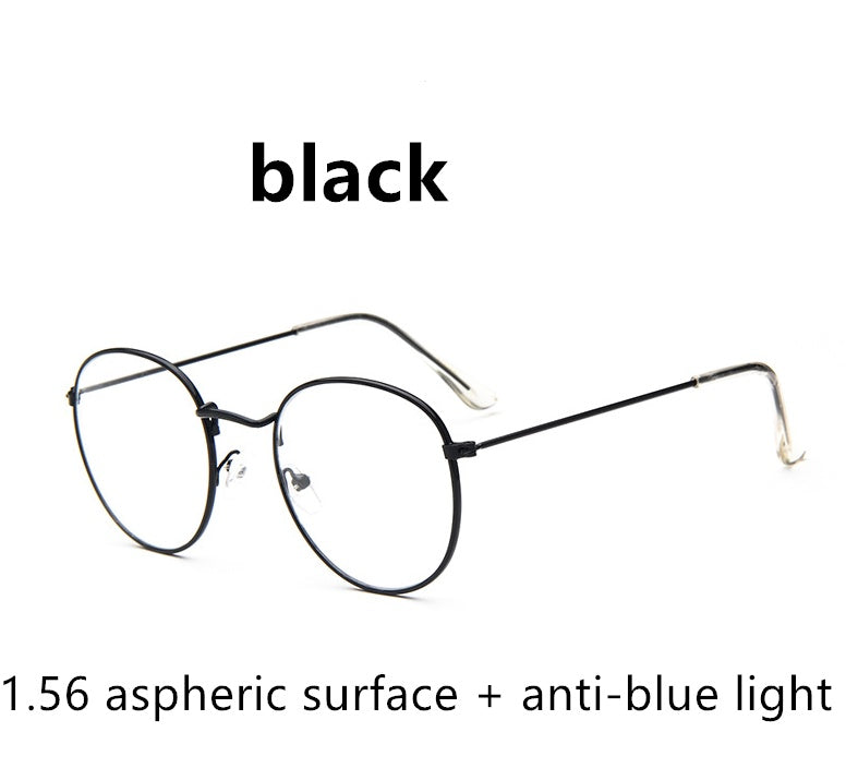 Vintage metal pattern glasses