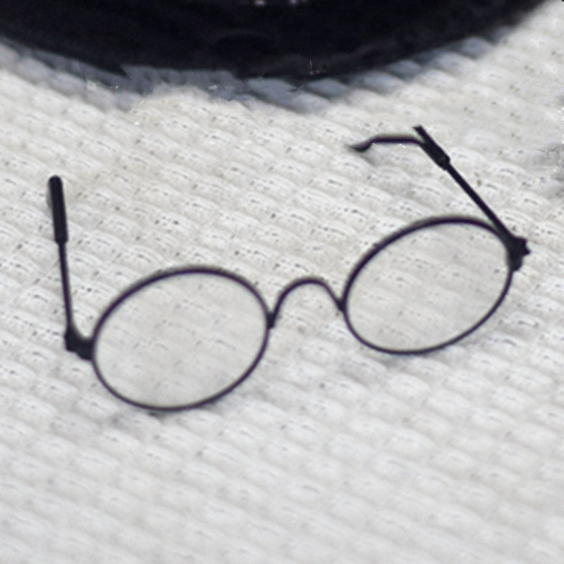 Small Hat Beret Knitting Plaid Small Scarf Dog