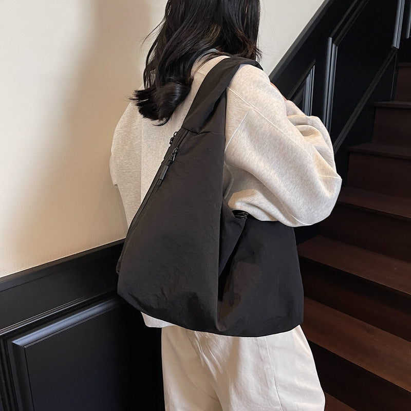 Lazy Relaxed Feeling Large Capacity Canvas Bag Women