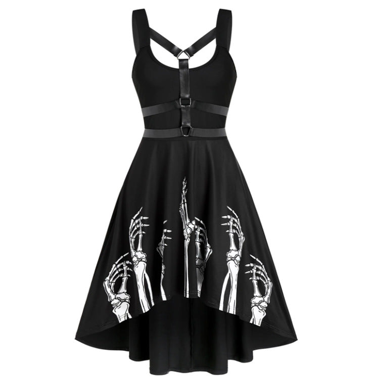 Women's Fashion Vintage Print Dress