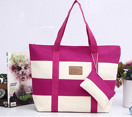 Women's Large Capacity Canvas Shoulder Bag