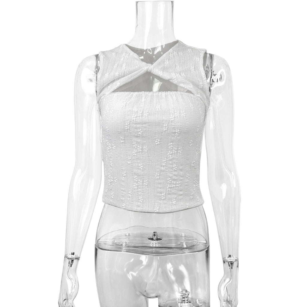 Fashion Lace Women's Sexy Slim-fitting Layering Top