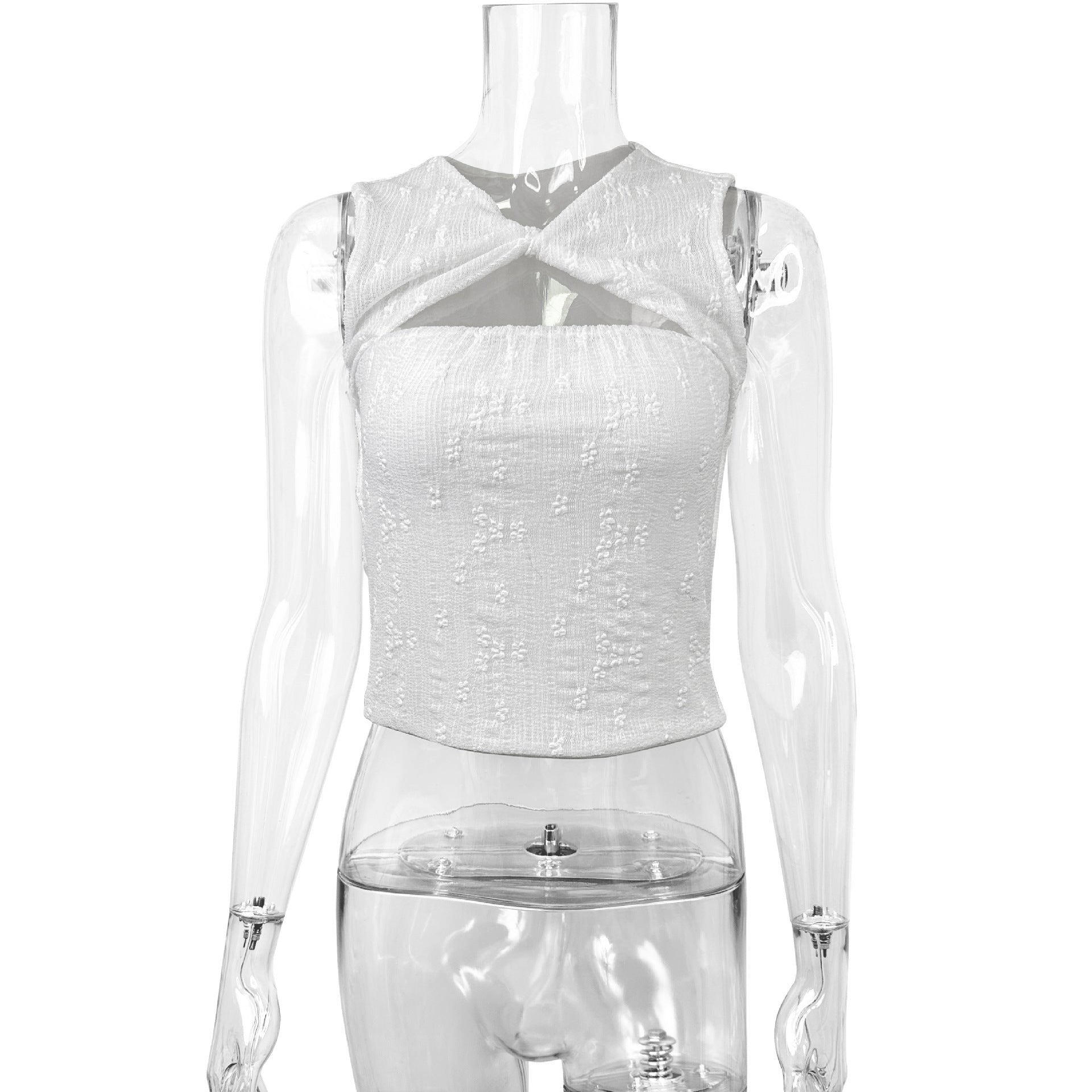 Fashion Lace Women's Sexy Slim-fitting Layering Top