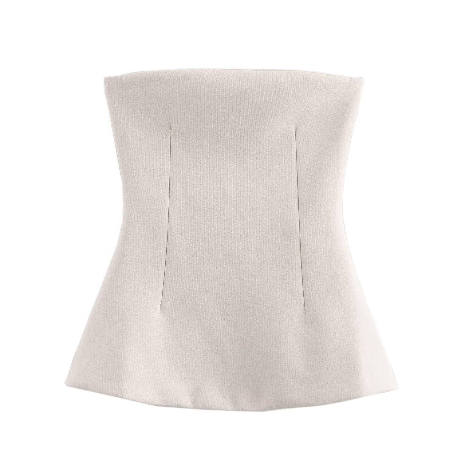 European And American Women's Clothing Women's Double-sided Cloth Tube Top