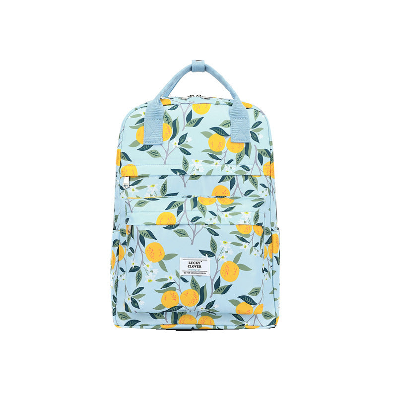 Versatile And Portable Waterproof Printed Backpack That Can Be Used To Carry Luggage