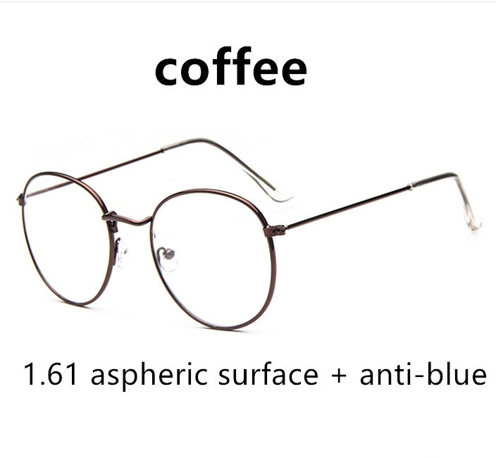 Vintage metal pattern glasses