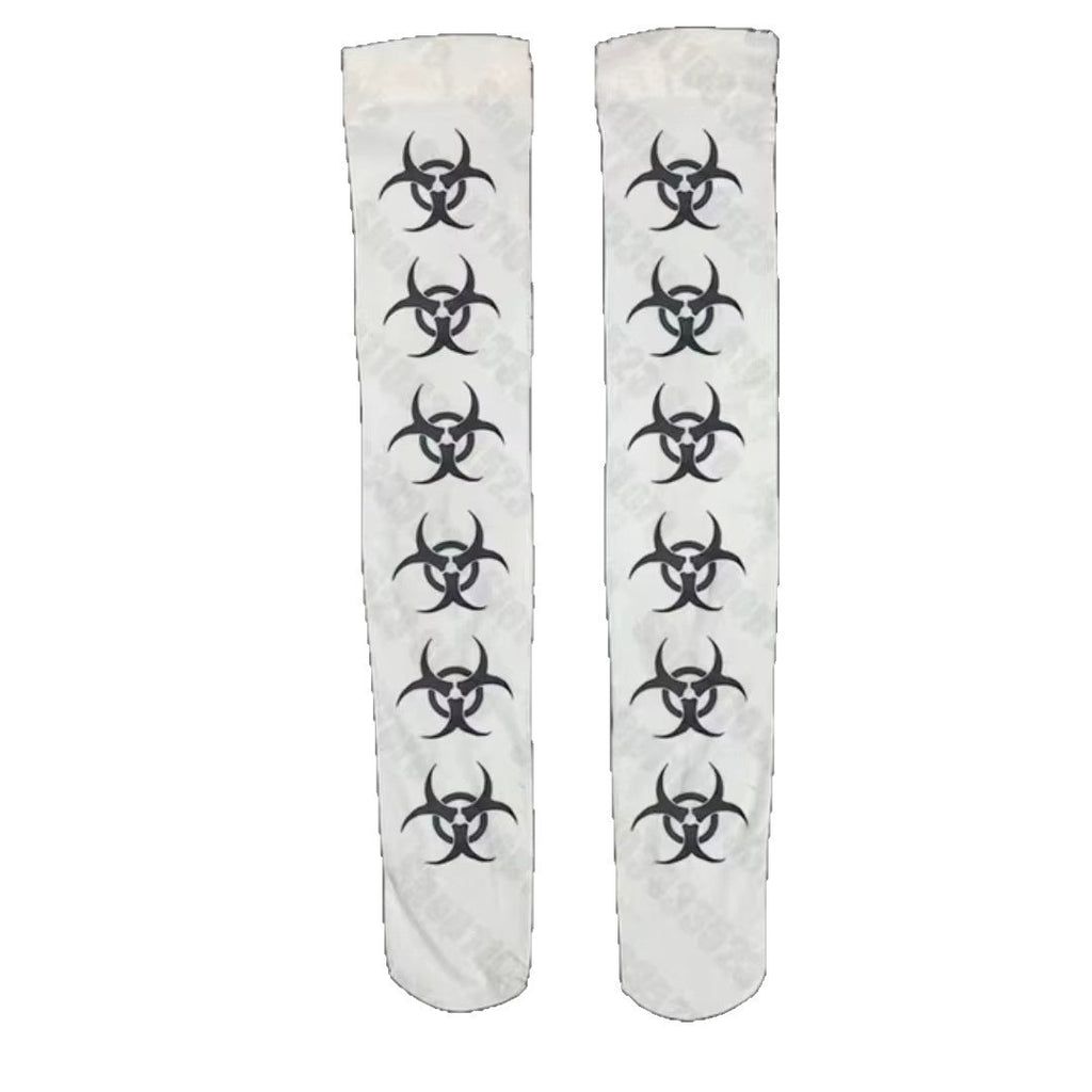 Printed Socks For Women Over The Knee Tube Socks