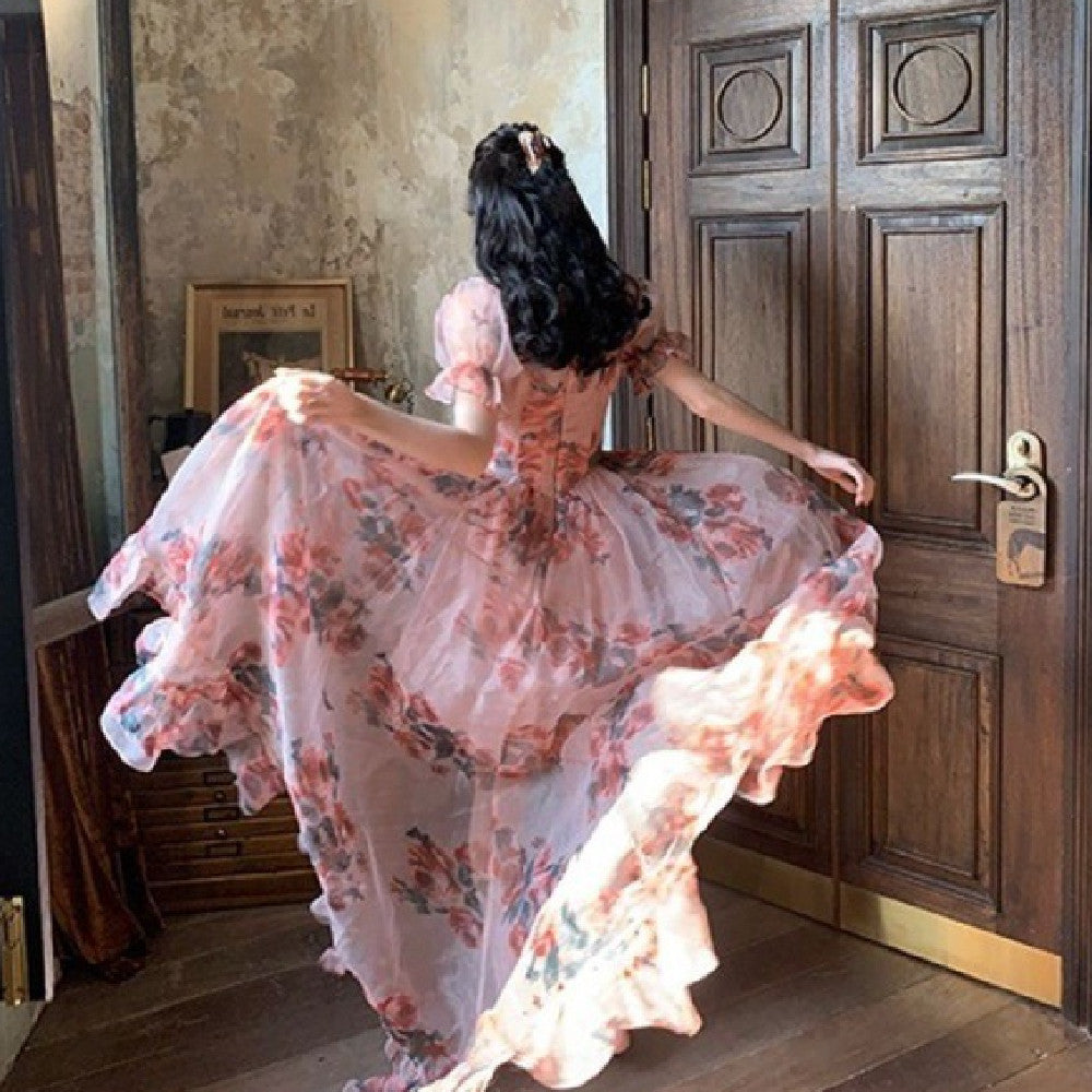 New Tea Break French Vintage Dress