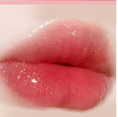 Full Lips Colorless Transparent Shiny Crystal Lip Gloss