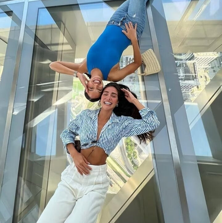 Women's Turn-down Collar Striped Long Sleeve Shirt