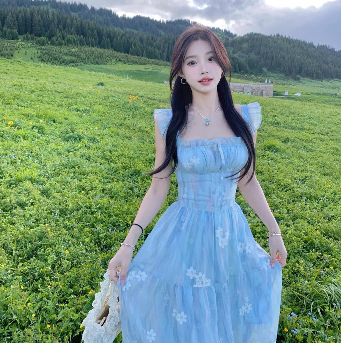 Stunning Resort-style Dress For Women