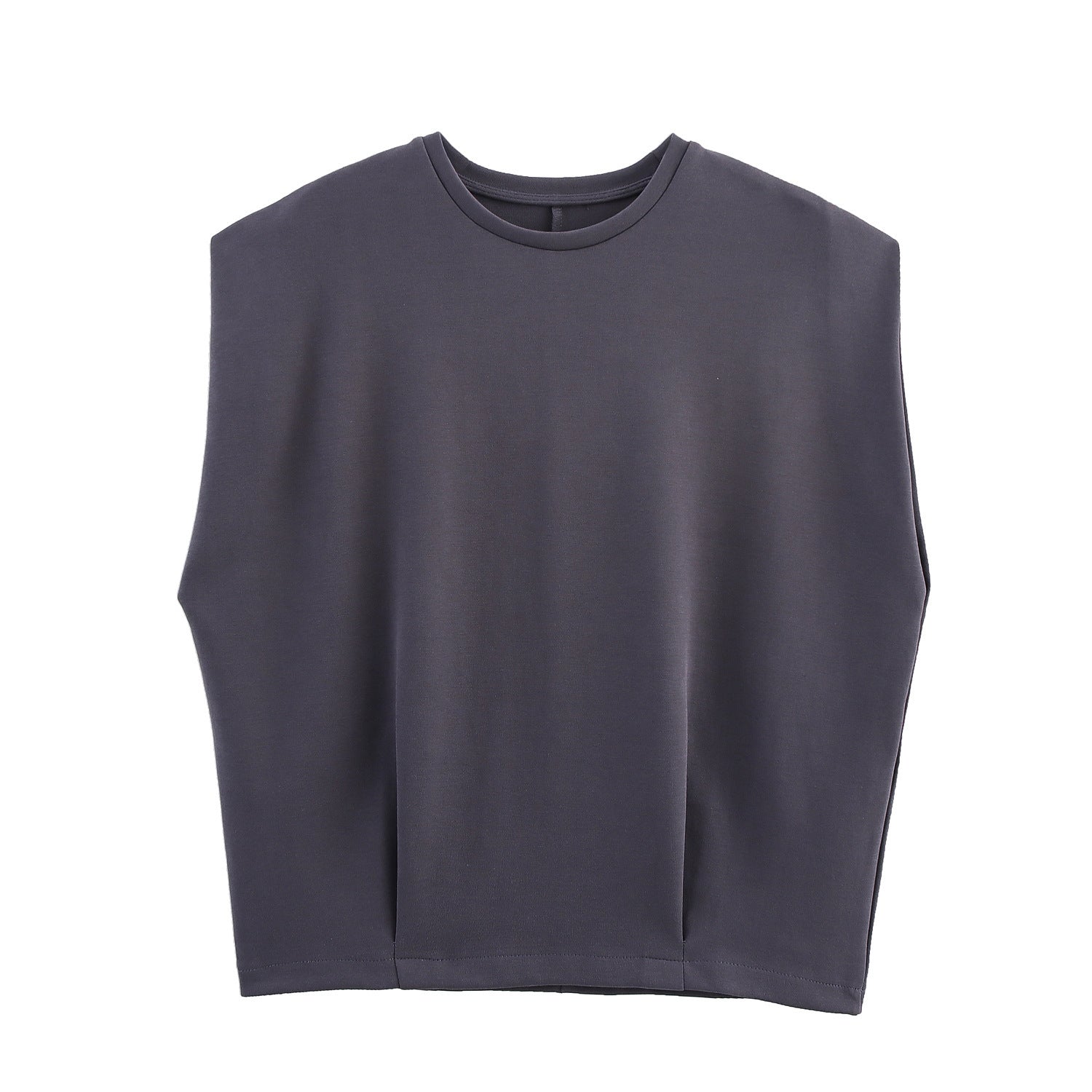 Washed Double-sided Cloth T-shirt Washed Pleated Pants Two-piece Suit