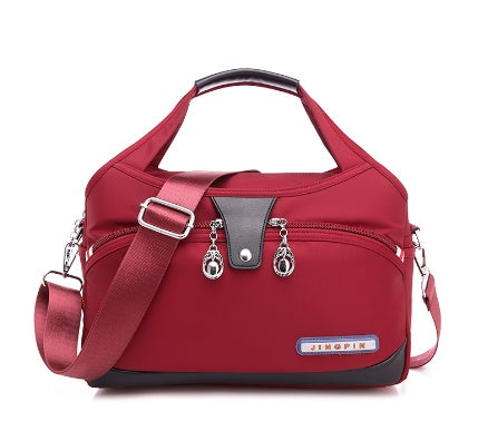 Casual all-match nylon canvas shoulder messenger bag