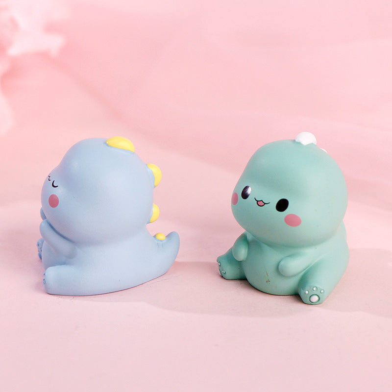 Small Dinosaur Resin Small Ornaments Desktop Decoration