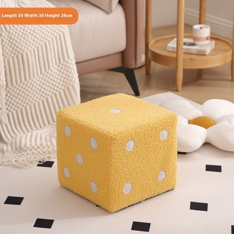 Small Stool Household Stackable Dice Small Bench