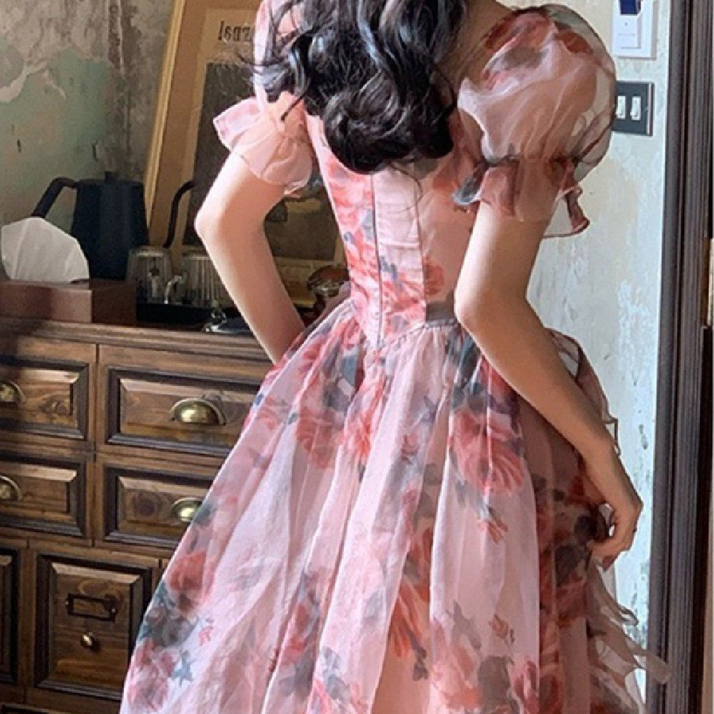 New Tea Break French Vintage Dress